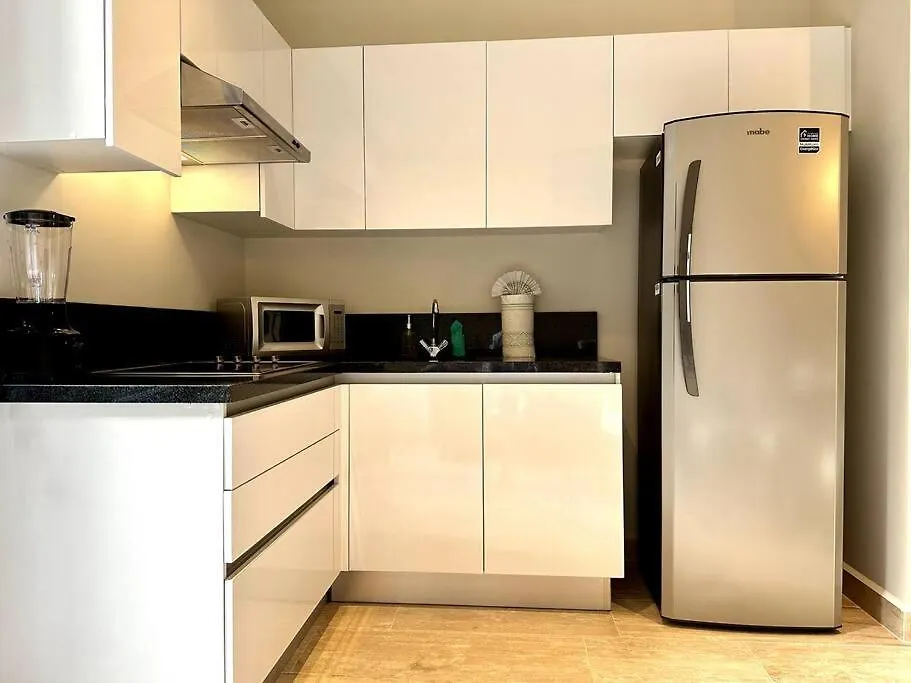Apartment 2Br Modern Condo With Rooftop Pool - Prime Location By Solmar Rentals Playa del Carmen