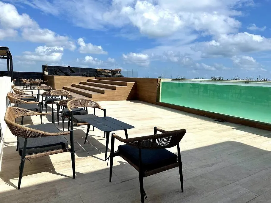 Apartment 2Br Modern Condo With Rooftop Pool - Prime Location By Solmar Rentals Playa del Carmen Mexico